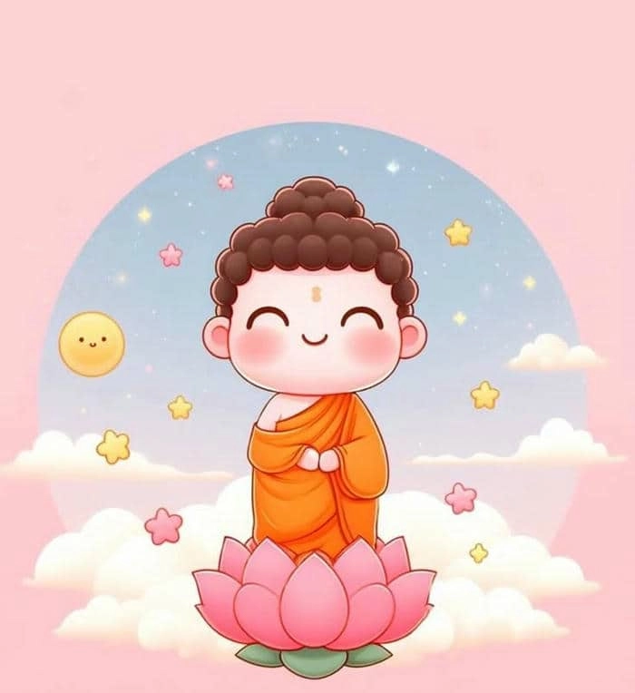 Khám phá phật chibi dễ thương cho tâm hồn vui vẻ
