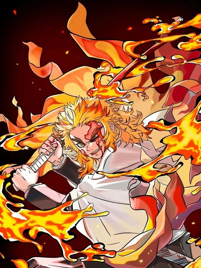 Hình ảnh nổi bật của kyojuro rengoku