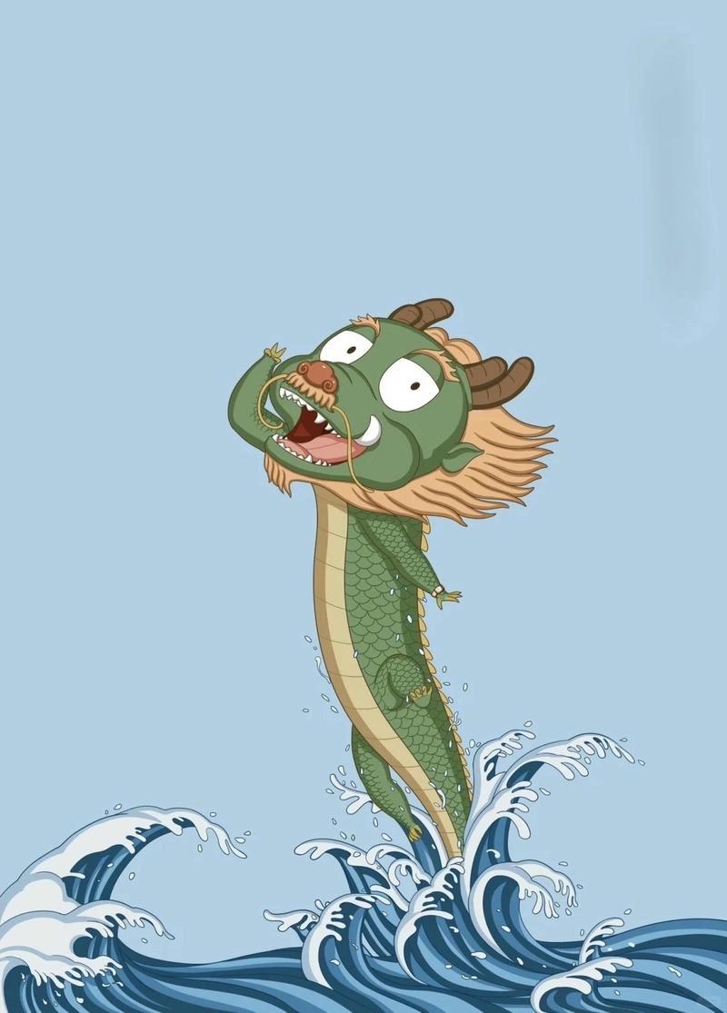 Rồng chibi anime đáng yêu thu hút mọi ánh nhìn