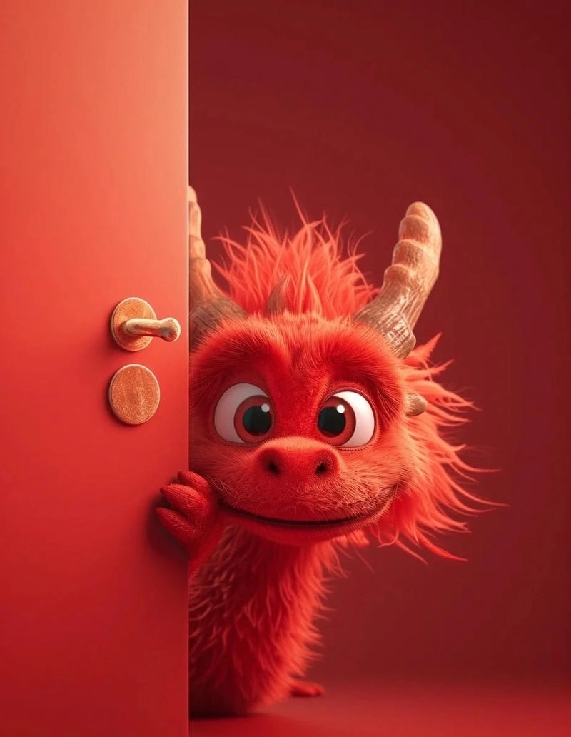 Rong chibi vẽ con rồng xinh xắn cho người yêu anime