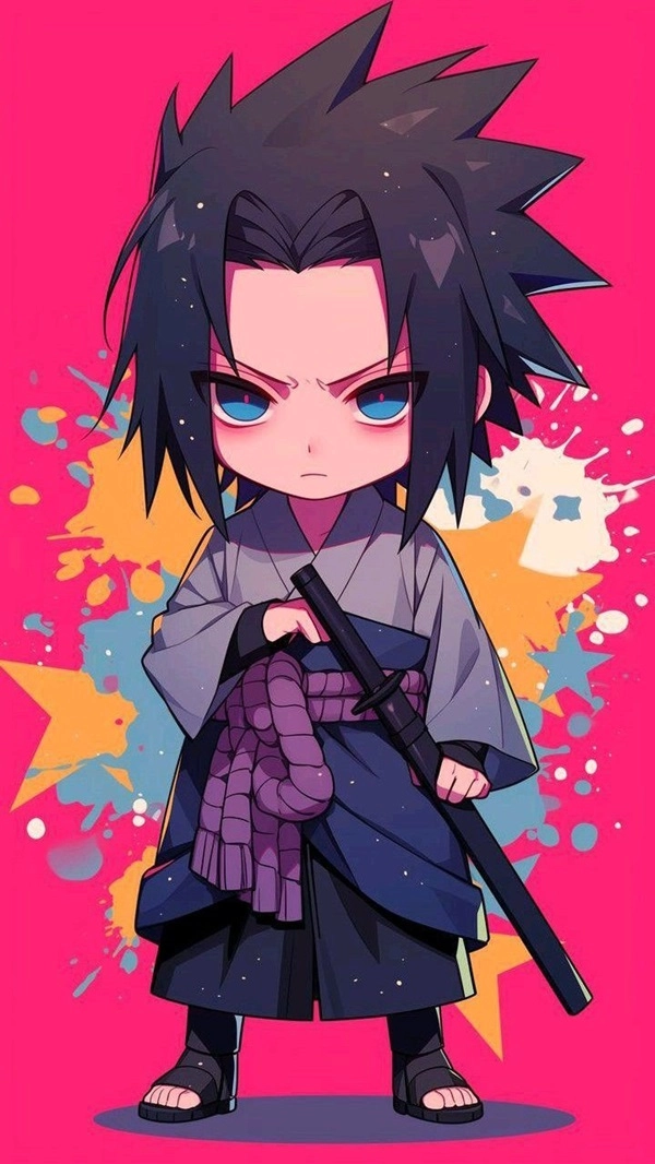 Ngắm nhìn uchiha sasuke chibi cực ngầu và dễ thương