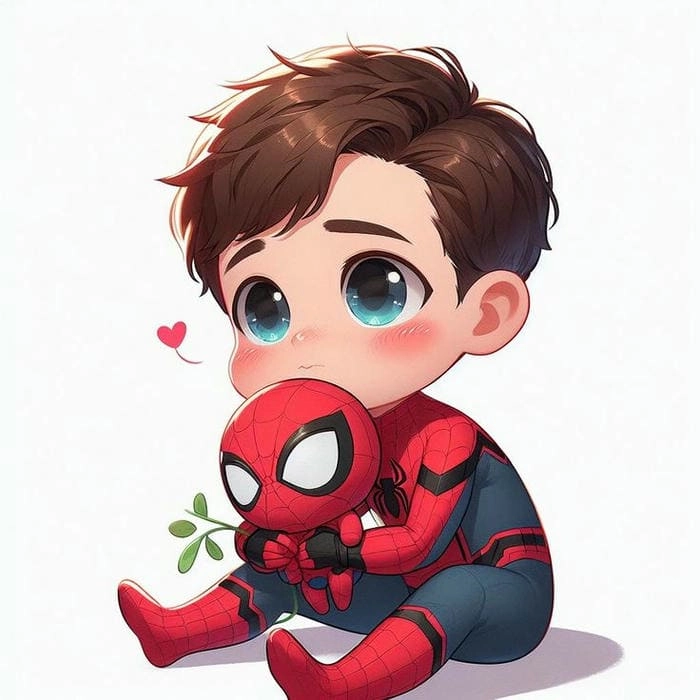 Học cách vẽ spider man chibi cực dễ và sinh động