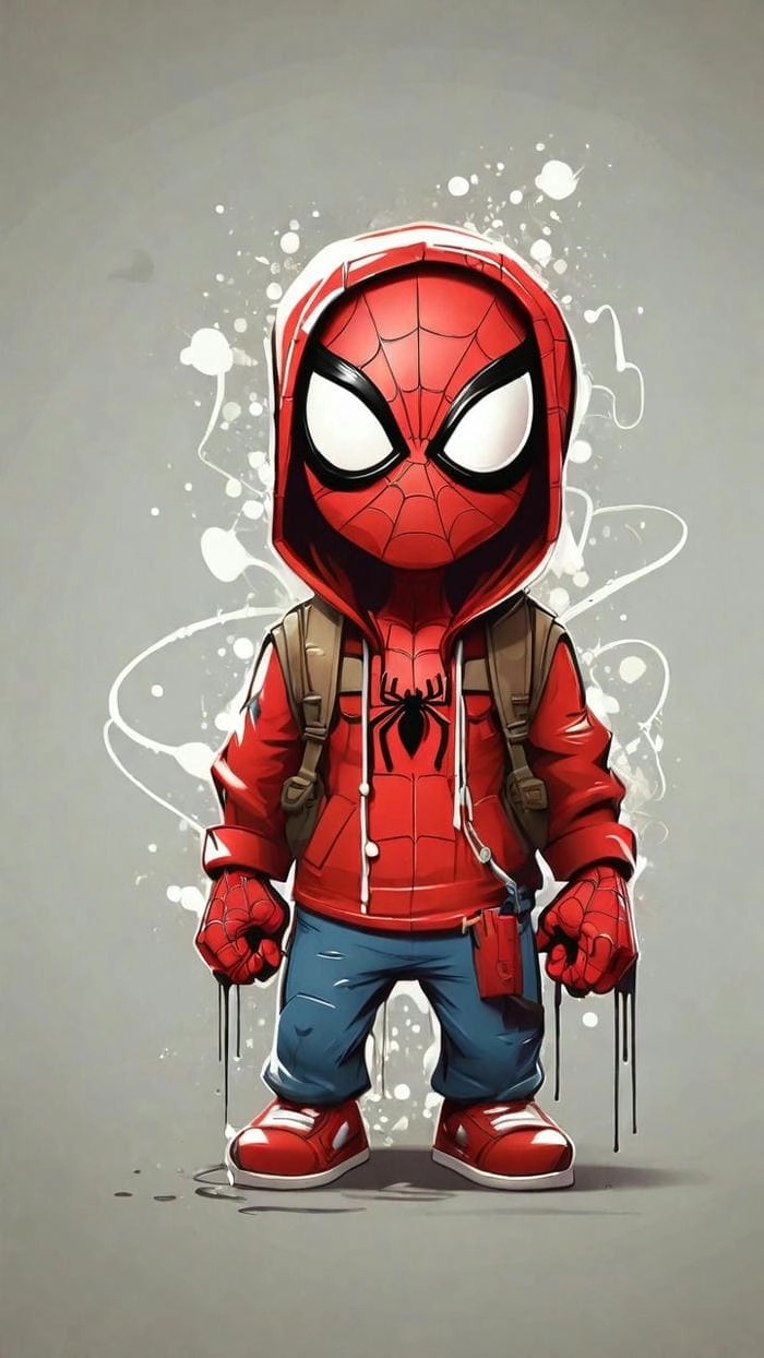 Học spider man chibi drawing đơn giản và đẹp mắt