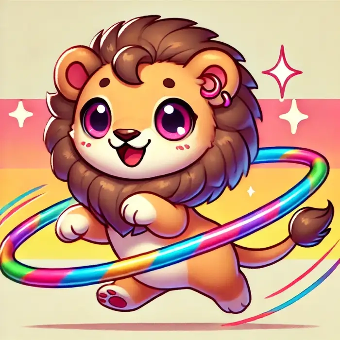 Sưu tập chibi sư tử đáng yêu cho fan yêu động vật