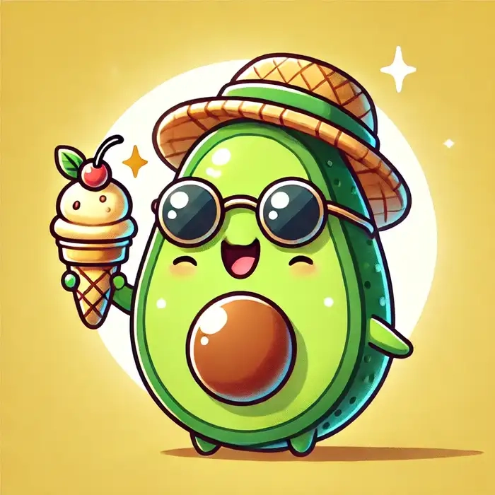 Trang trí màn hình với trái cây chibi đáng yêu cho bé