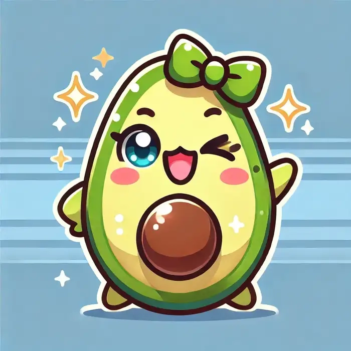 Khám phá trái bơ chibi siêu dễ thương cho bé sáng tạo