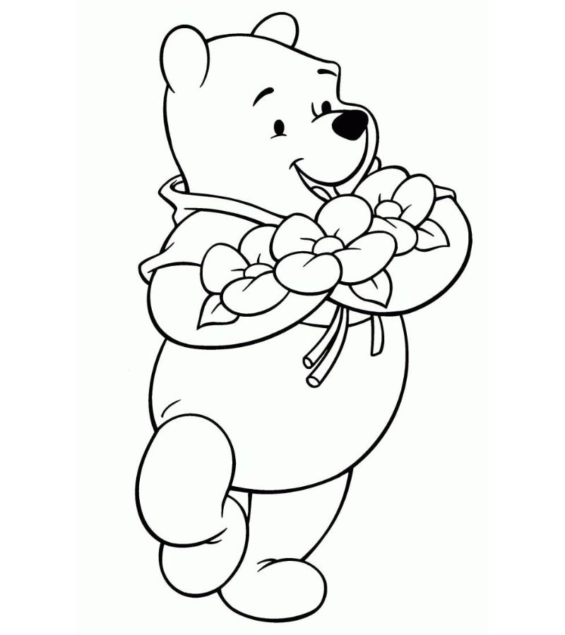 Mang mùa đông đến bàn tô với tranh tô màu gấu bắc cực