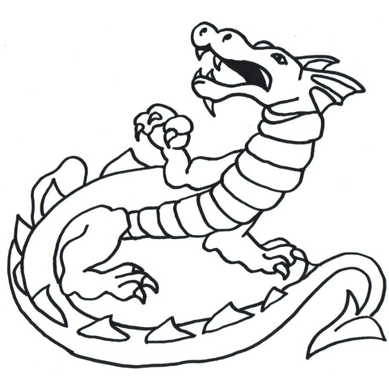 Sáng tạo không giới hạn với tranh tô màu rồng lửa rực rỡ