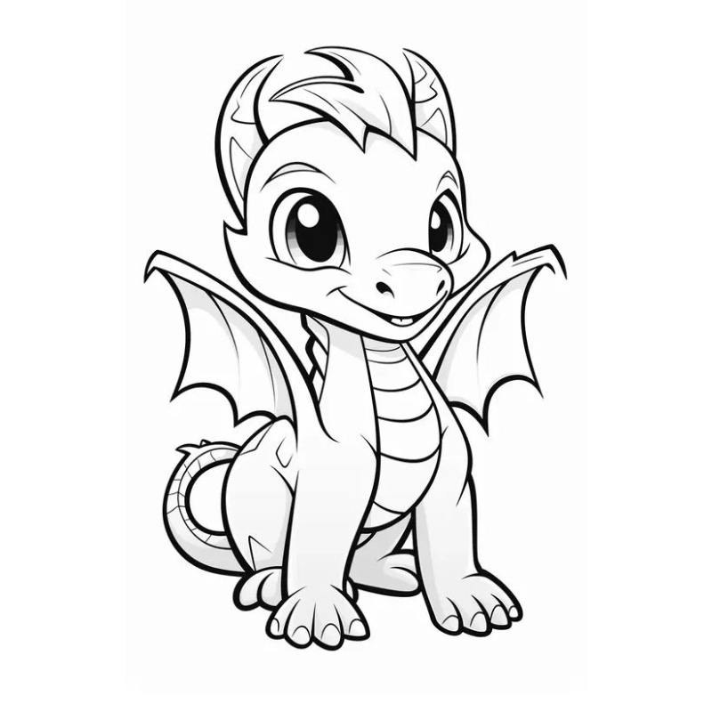 Khám phá sức mạnh của tranh tô màu rồng đẹp mắt và sinh động