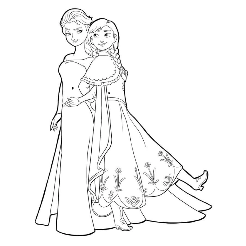 Thử tài khéo léo với tô màu công chúa nhiều sắc màu