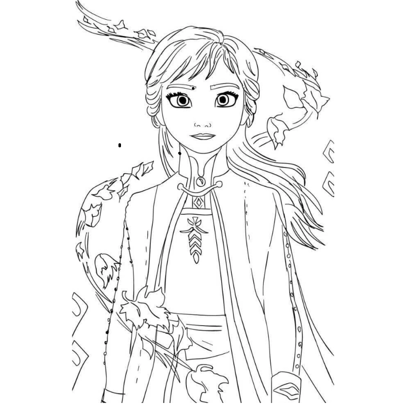 Bé tập tô nét xinh với tranh tô màu barbie búp bê đáng yêu