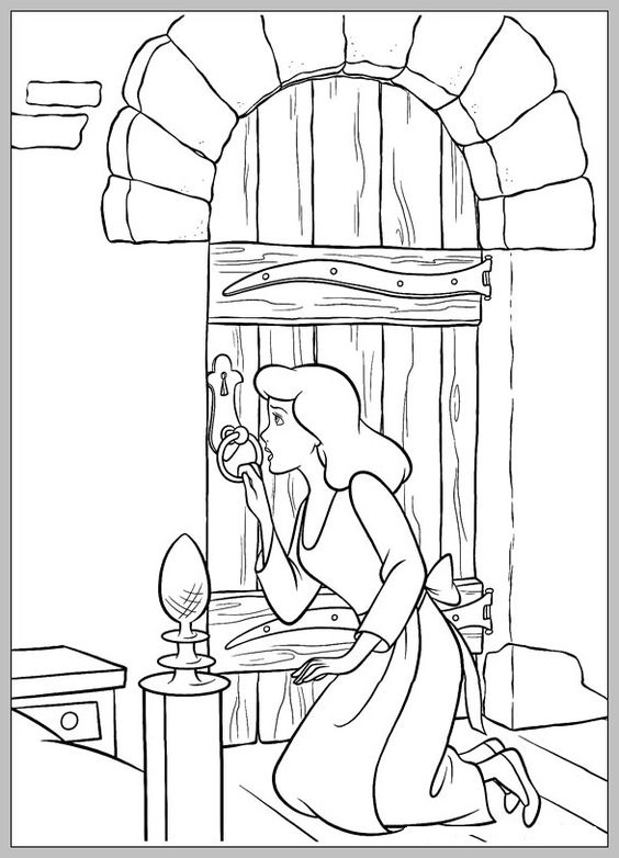 Mang câu chuyện cổ tích vào tranh tô màu công chúa cổ tích