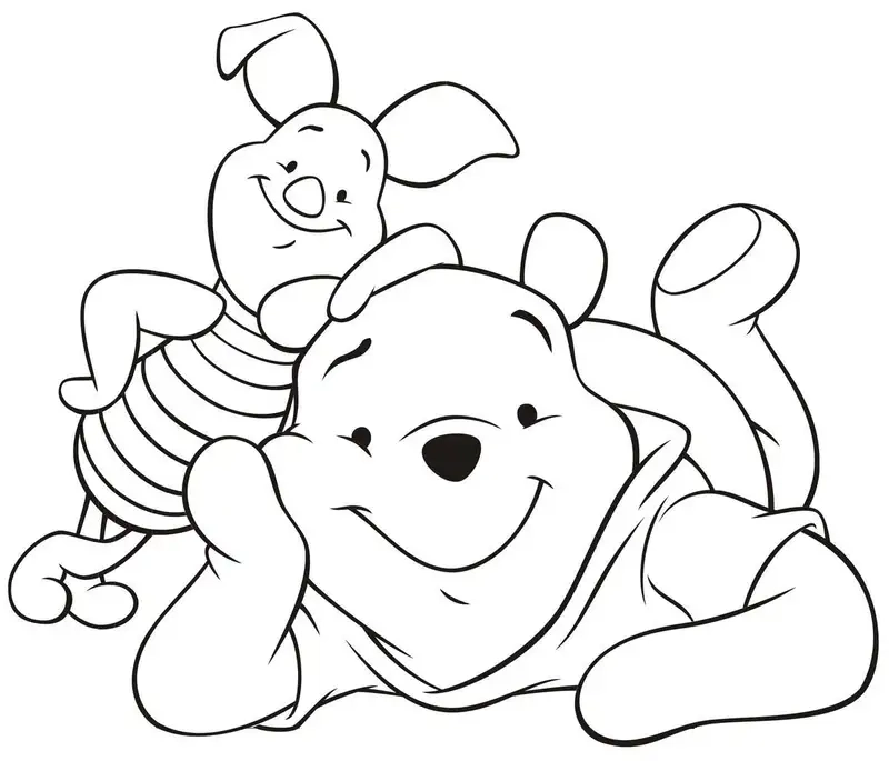 Giờ chơi vui nhộn với tô màu winnie the pooh cho bé thỏa thích