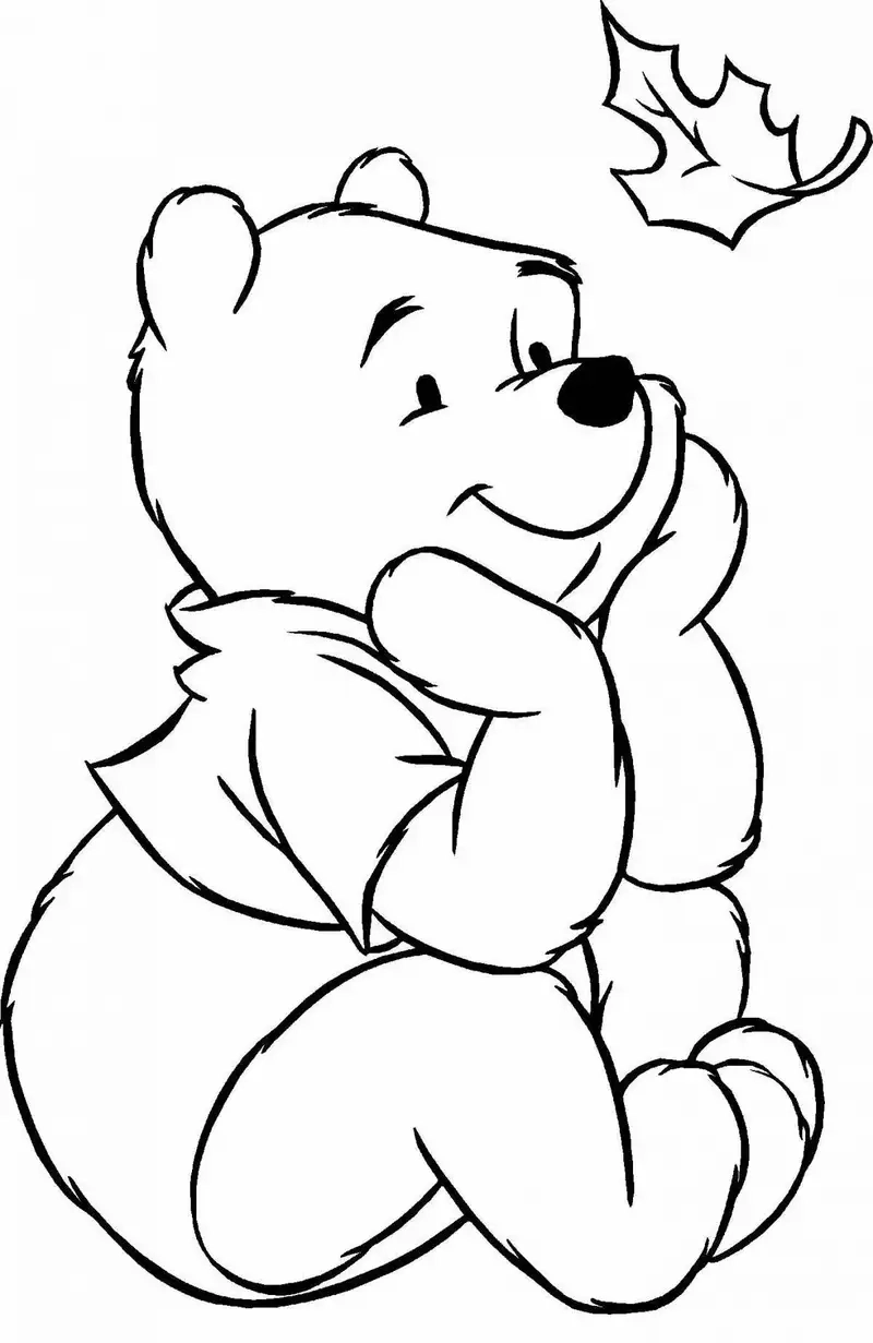 Khám phá tranh tô màu gấu pooh và lợn con đáng yêu và sinh động