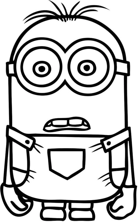 Khám phá tranh tô màu minions đầy màu sắc và vui nhộn cho bé