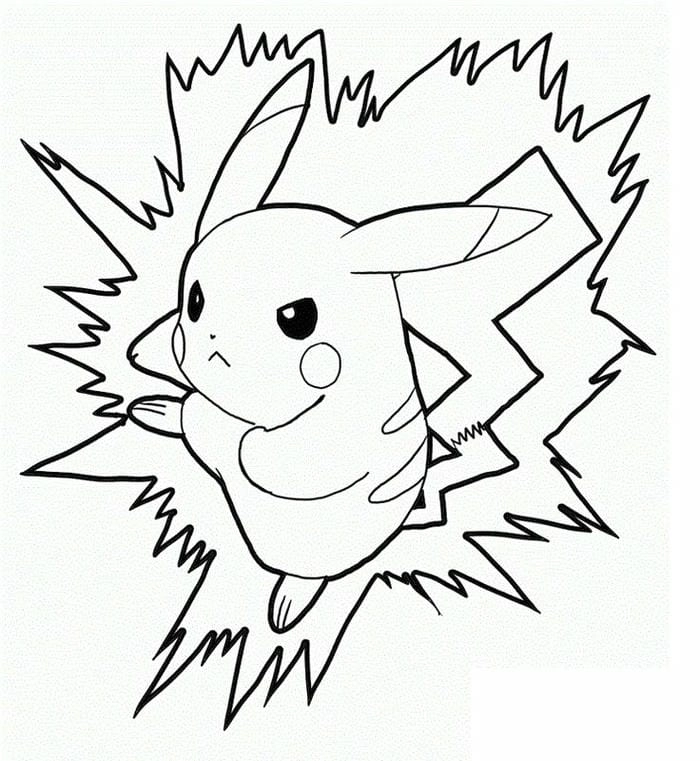 Sáng tạo màu sắc với tranh tô màu Pokemon Mega