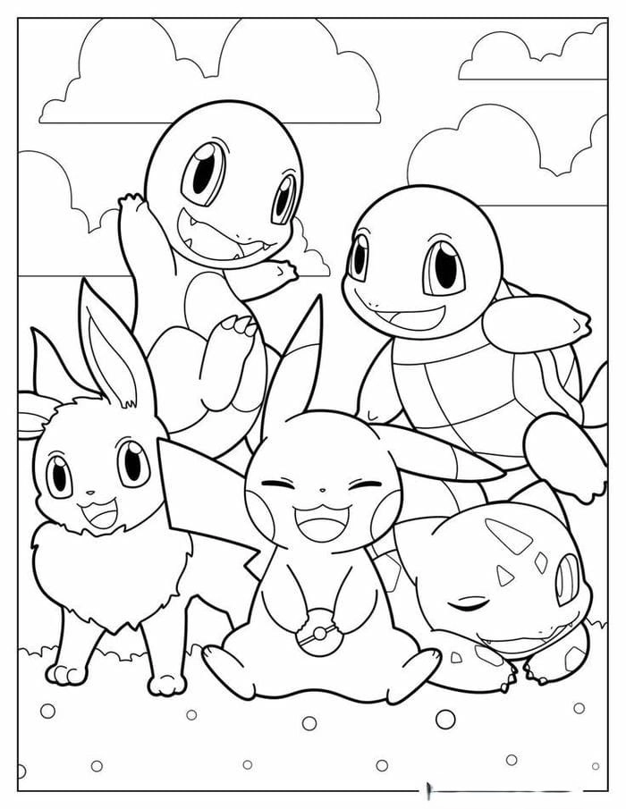 Thỏa sức tưởng tượng cùng tranh tô màu Mewtwo