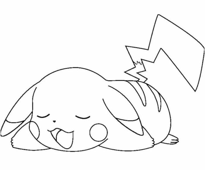 Thư giãn cùng tranh tô màu Snorlax vui nhộn
