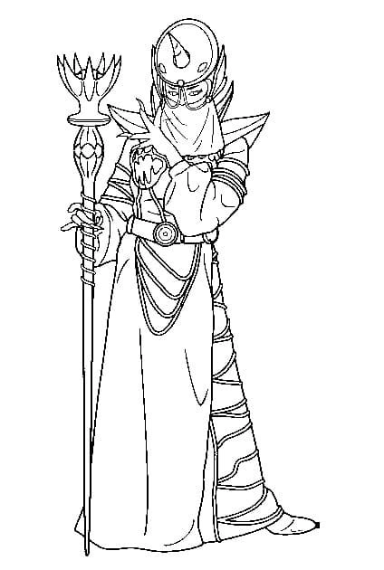 Thử thách bé với tranh tô màu siêu nhân gao sư tử sống động