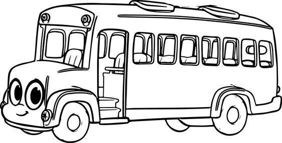 Tái hiện nét cổ điển với tranh tô màu xe buýt cũ đẹp mắt