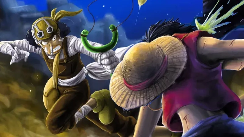 Xem lại trận chiến kịch tính giữa usopp vs luffy trên đảo