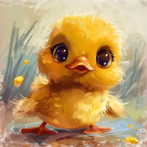 Khám phá nét đáng yêu của một con vịt chill đáng yêu