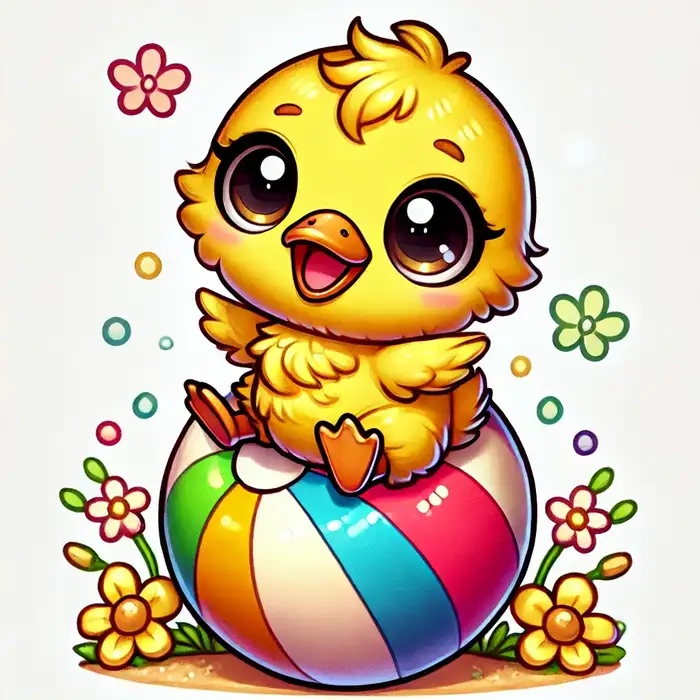 Hóa thân vui nhộn với vịt donald chibi siêu cute