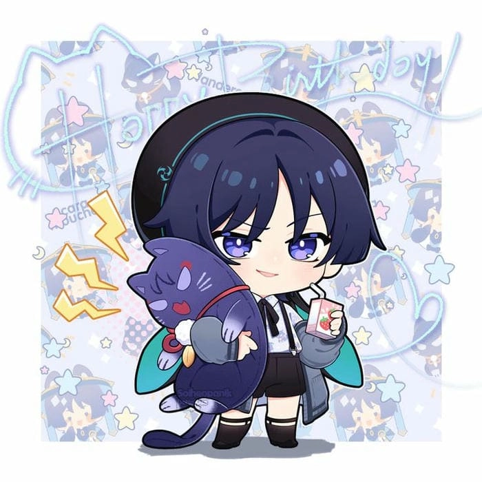 Bộ sưu tập wanderer chibi genshin ấn tượng dành cho game thủ