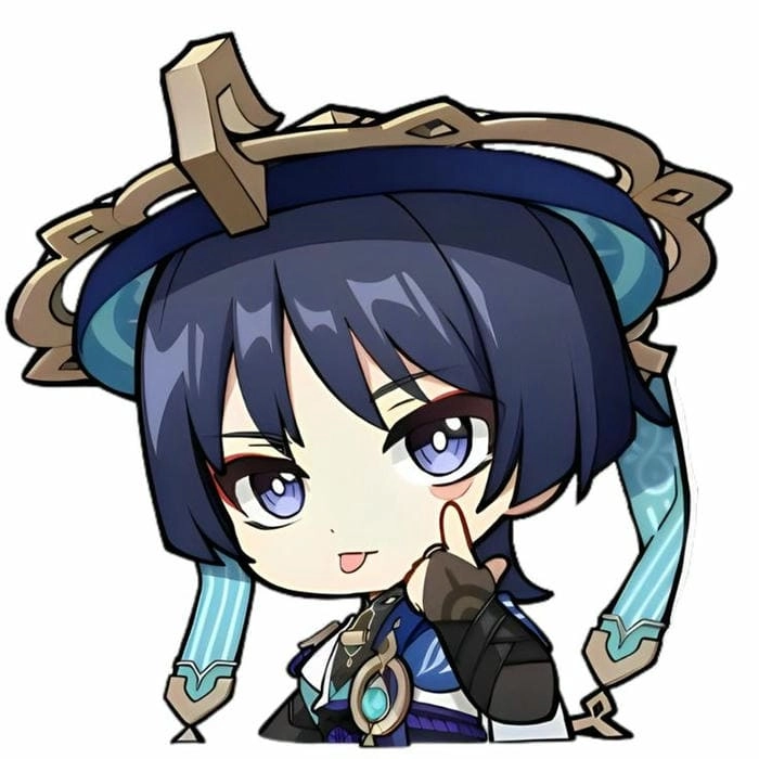 Ngắm nhìn genshin wanderer chibi cực dễ thương và đáng yêu