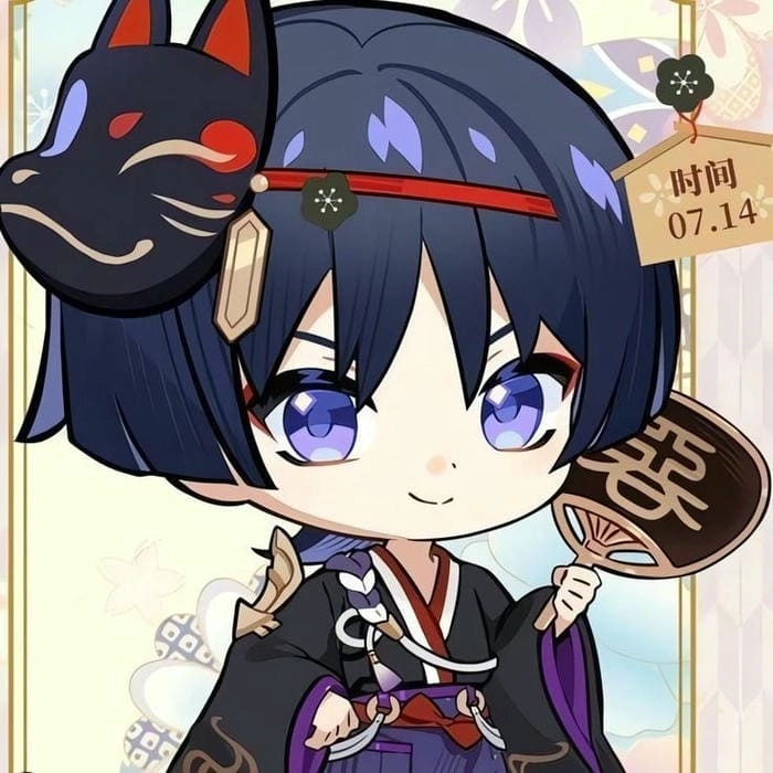 Bộ wanderer chibi png transparent đẹp rõ nét dành cho thiết kế