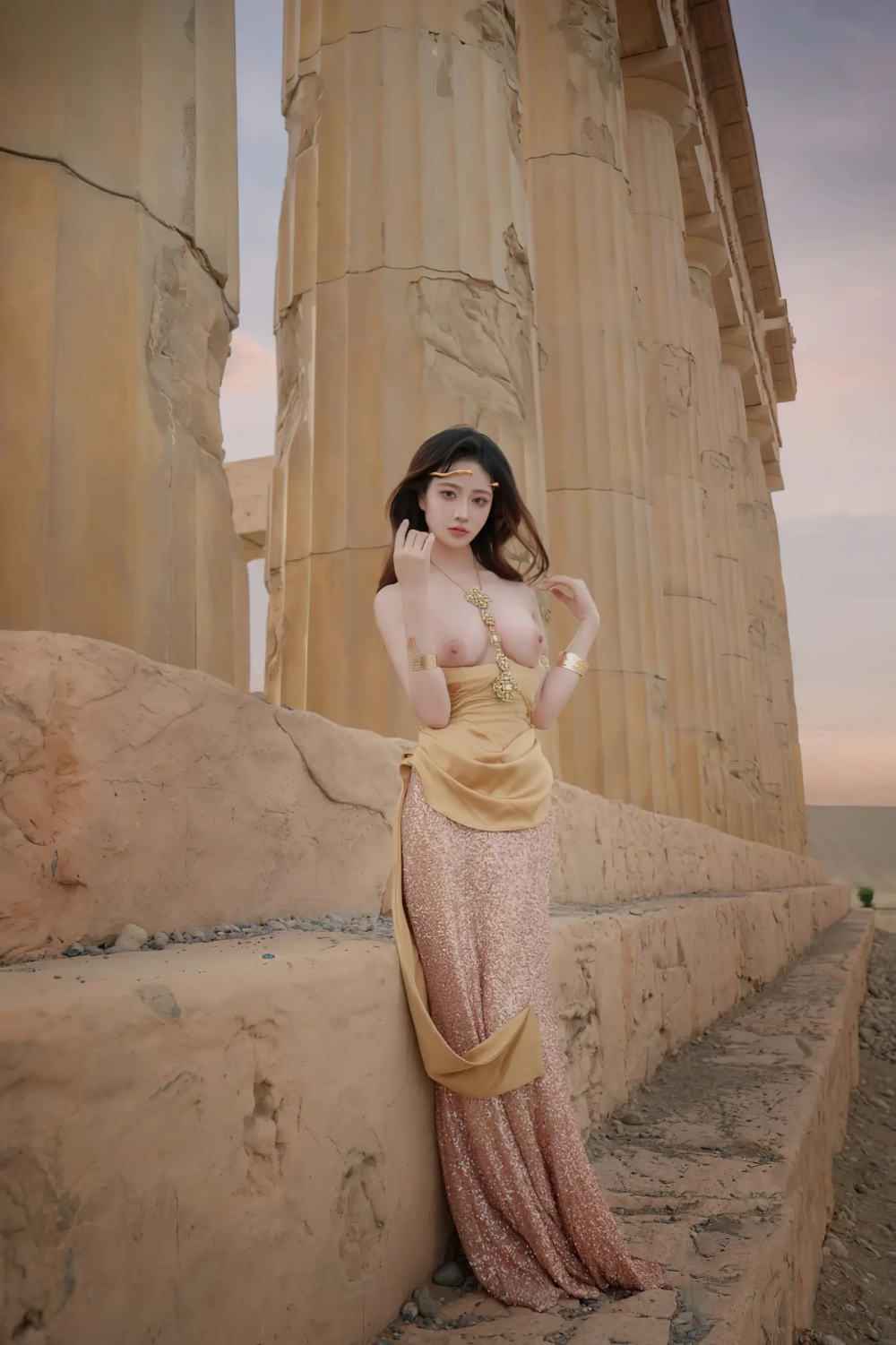 Ảnh gái khoe vú thể hiện nét đẹp quyến rũ sexy cực kỳ cuốn hút.