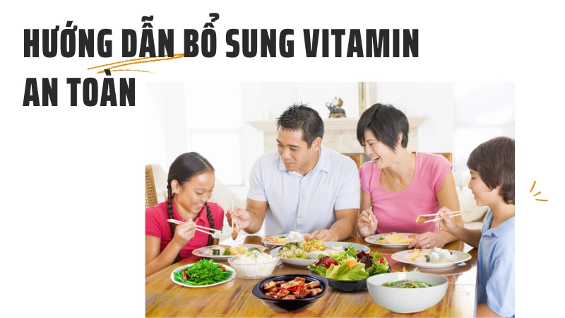 Bữa ăn giàu dinh dưỡng giúp bổ sung vitamin hợp lý