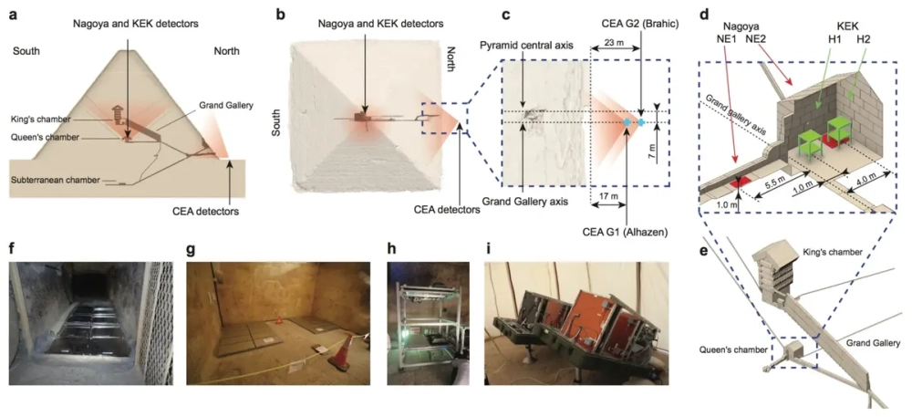 Khám phá bên trong kim tự tháp Ai Cập Giza qua lối vào chính