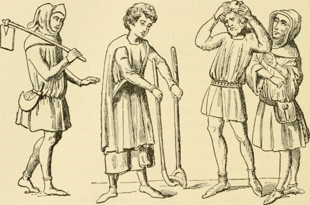 Bữa ăn trong cuộc sống nông nô xưa với bánh mì đen và cháo loãng