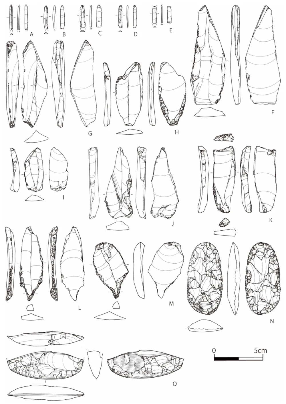 Dụng cụ thời kỳ đồ đá dùng để cắt xẻ thịt thú rừng