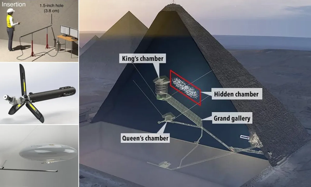Cách xây dựng cấu trúc bên trong kim tự tháp Ai Cập vô cùng chuẩn xác