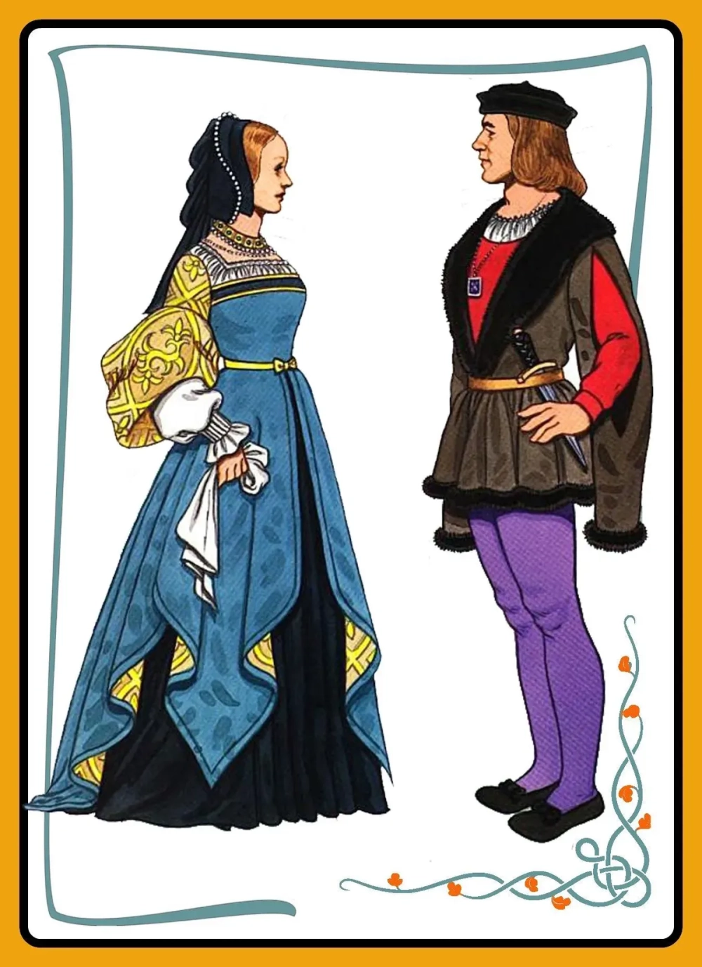 Trang phục thời phục hưng trong tranh vẽ cổ của các họa sĩ lừng danh