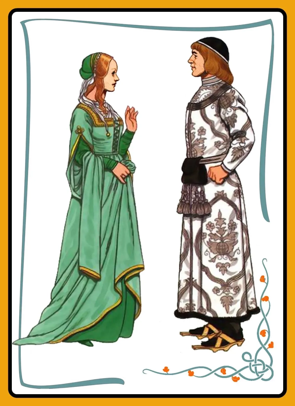 Trang phục thời phục hưng và sự phân hóa giai cấp qua độ dài tà váy