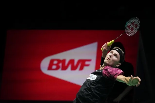 Akane Yamaguchi ăn mừng sau khi giành điểm Sự nghiệp Akane Yamaguchi