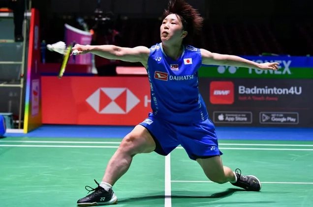 Akane Yamaguchi trên sân cầu lông tập trung cao độ Sự nghiệp Akane Yamaguchi