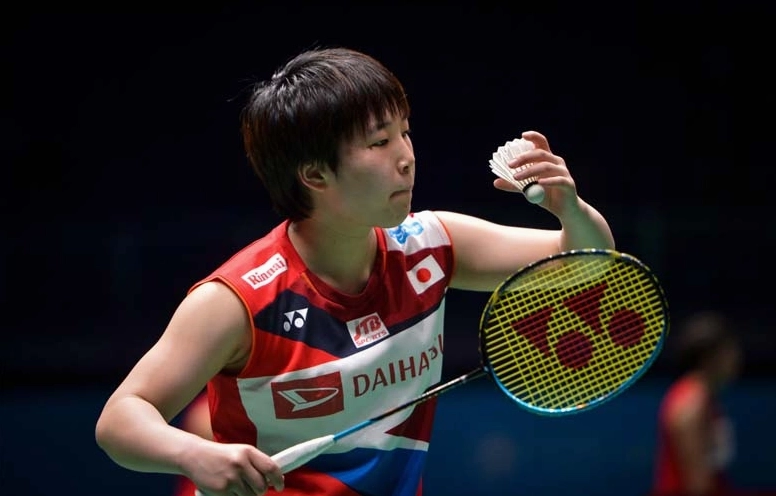 Akane Yamaguchi trong một trận đấu cầu lông kịch tính Sự nghiệp Akane Yamaguchi