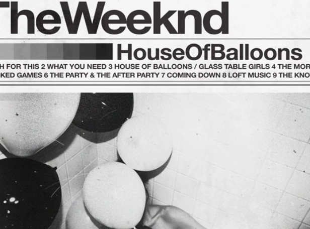 Ảnh bìa mixtape House of Balloons của The Weeknd