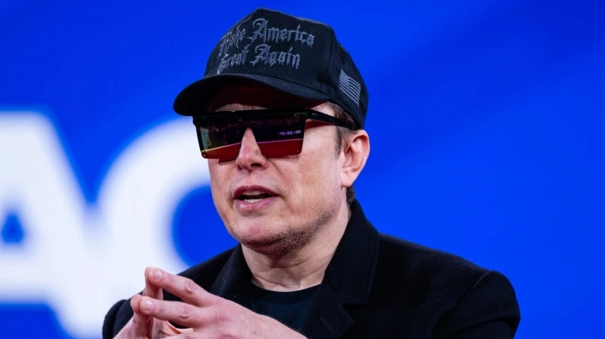 Elon Musk và Donald Trump trong một cuộc gặp gỡ