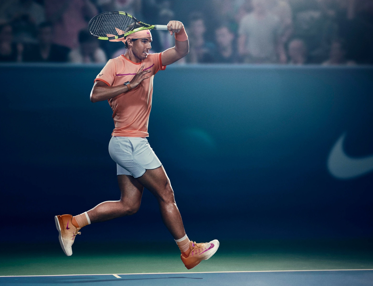 Rafael Nadal trên sân đấu