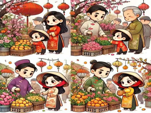 Tổng hợp những ảnh chibi tết dễ thương và độc đáo nhất