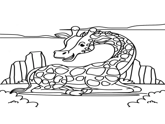 Tổng hợp tranh tô màu con hươu giúp bé phát triển trí tuệ