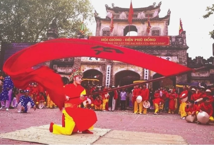 Toàn cảnh Đền Gióng Phù Đổng uy nghiêm