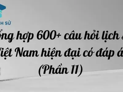 Tổng hợp 600+ câu hỏi lịch sử Việt Nam hiện đại có đáp án (Phần 11)