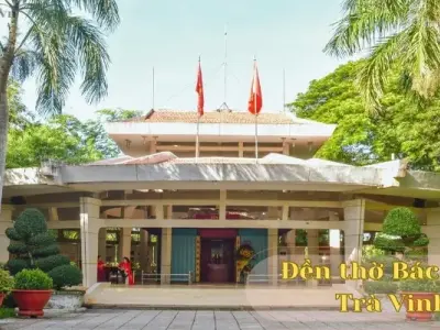 Khám phá kiến trúc đặc sắc của đền thờ Bác Hồ ở Trà Vinh