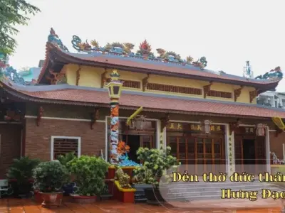 Đền thờ đức thánh Trần Hưng Đạo - Nơi ghi dấu lịch sử anh hùng dân tộc